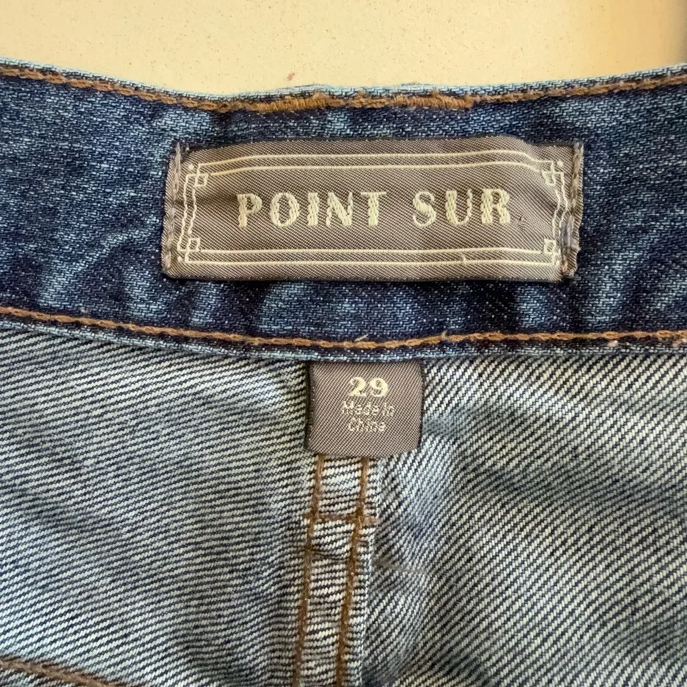 J. Crew x Point Sur Retro Boy High Rise Straight Leg Jeans 29